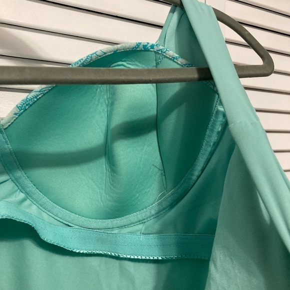 Collections By Catalina Blue And Silver Tankini Size Large - Picture 8 of 9